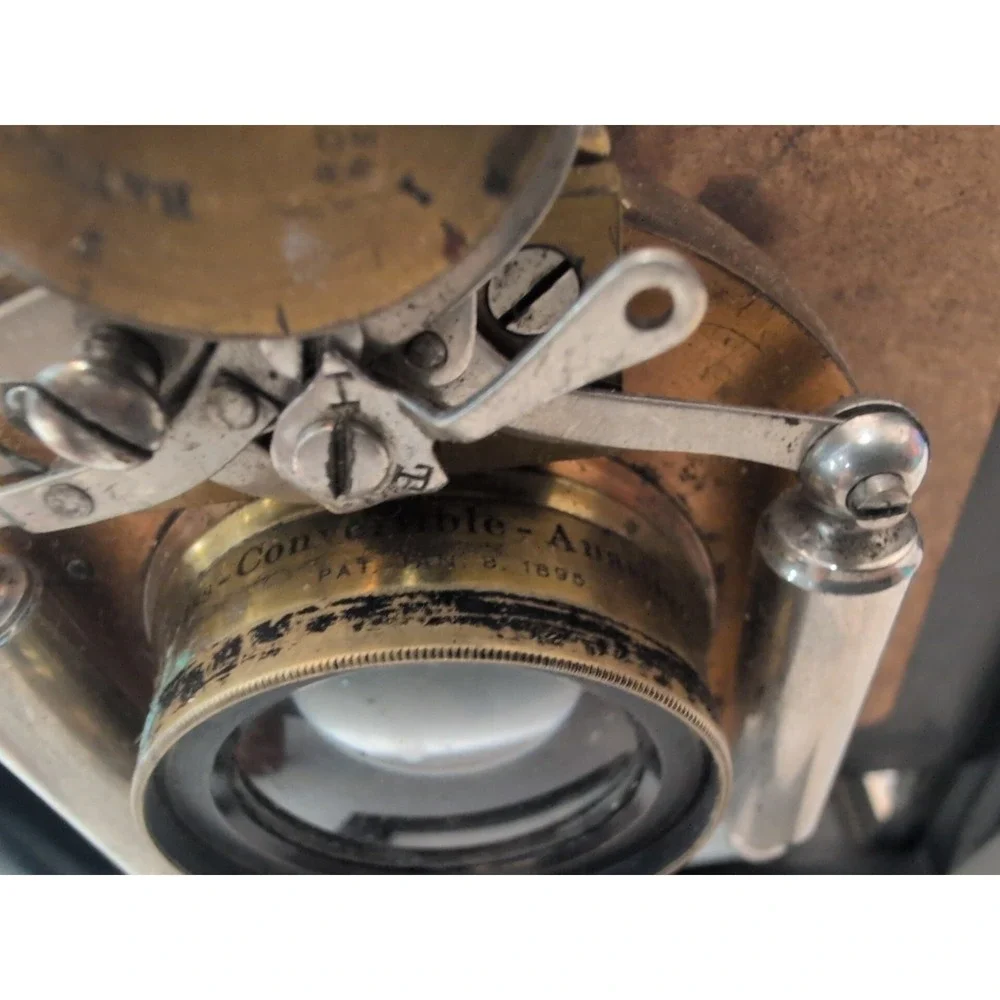 Improved Seneca View Camera Bausch Lomb Zeiss Convertible Anastigmat Lens 5x7